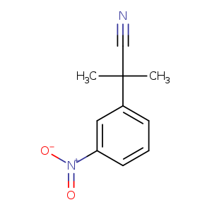 2-Methyl-2-(3-nitrophenyl)propanenitrile