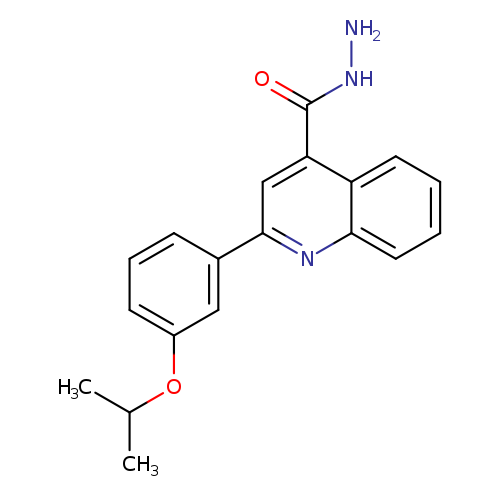 2-(3-Isopropoxyphenyl)quinoline-4-carbohydrazide