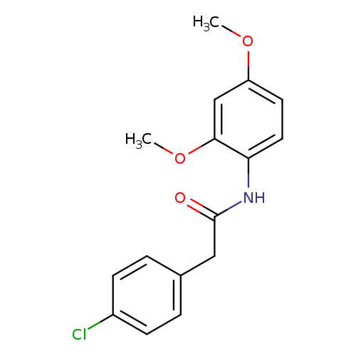 2-(4-chlorophenyl)-N-(2,4-dimethoxyphenyl)acetamide