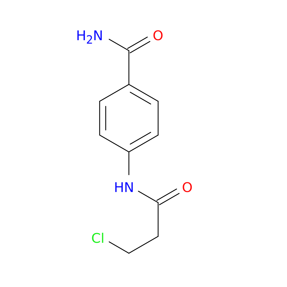 4-[(3-Chloropropanoyl)amino]benzamide