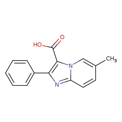 6-Methyl-2-phenylimidazo[1,2-a]pyridine-3-carboxylic acid