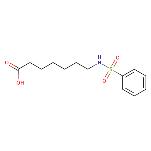 7-[(Phenylsulfonyl)amino]heptanoic acid