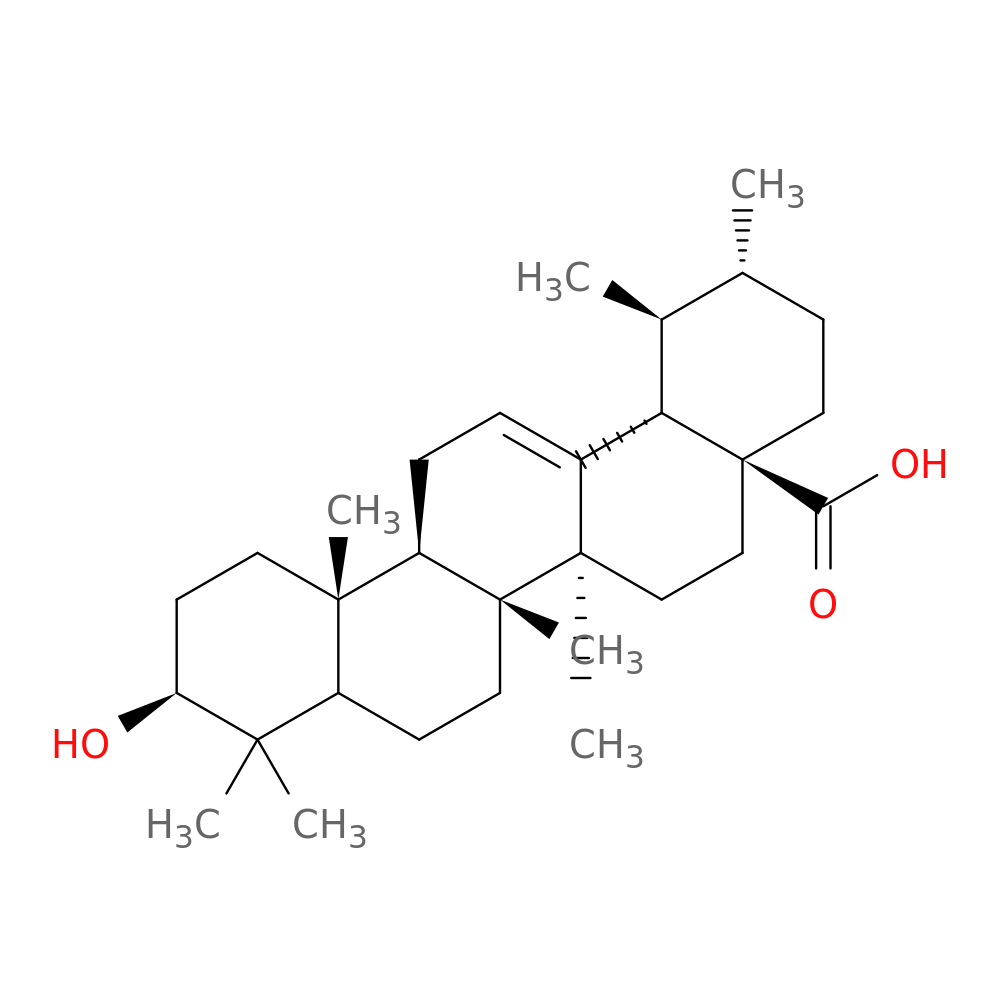 3β-Hydroxyurs-12-en-28-oic acid