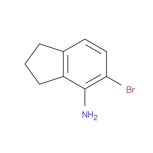 5-Bromo-2,3-dihydro-1H-inden-4-amine