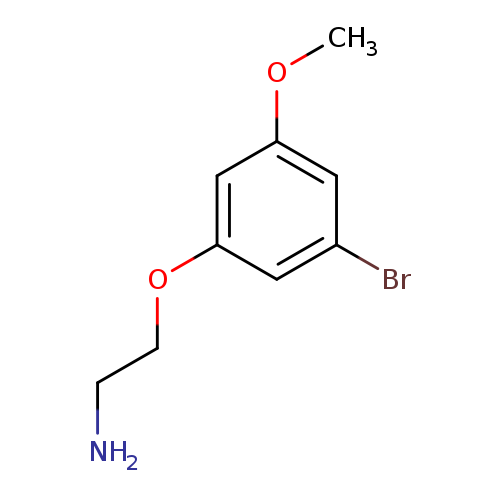 1-(2-Aminoethoxy)-3-bromo-5-methoxybenzene