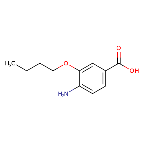 Benzoic acid, 4-amino-3-butoxy-