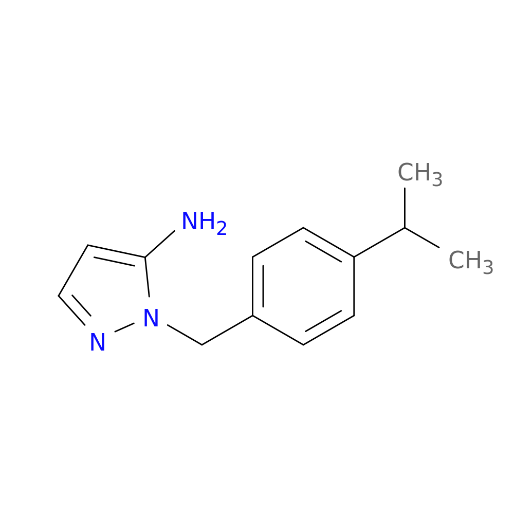 1-(4-Isopropylbenzyl)-1H-pyrazol-5-amine