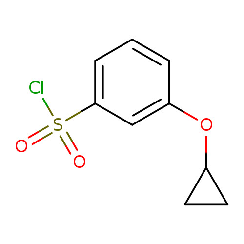 3-cyclopropoxybenzene-1-sulfonylchloride