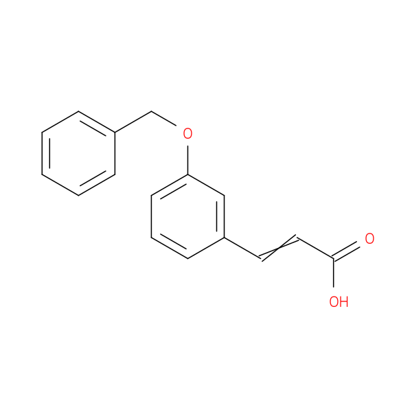 3-(3-(Benzyloxy)phenyl)acrylic acid