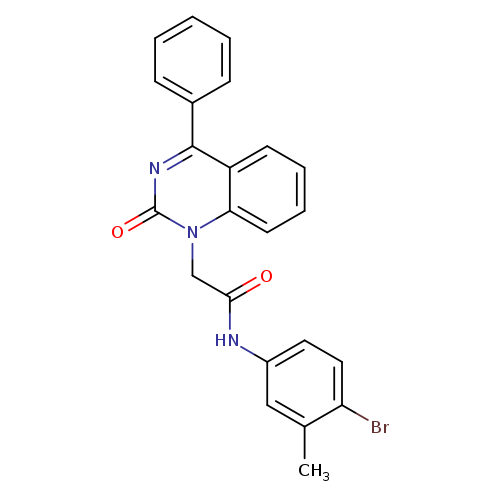 N-(4-bromo-3-methylphenyl)-2-(2-oxo-4-phenyl-1,2-dihydroquinazolin-1-yl)acetamide