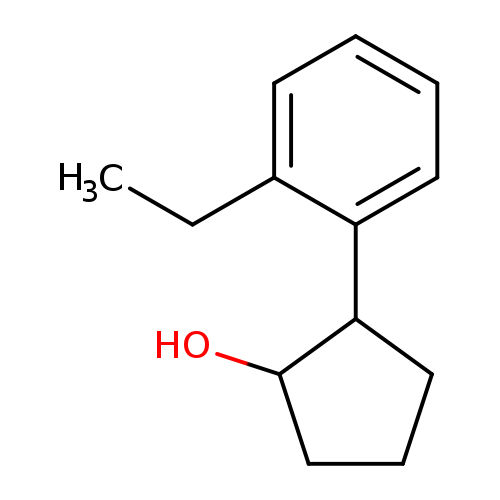 trans-2-(2-Ethylphenyl)cyclopentanol