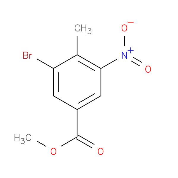 Methyl 3-bromo-4-methyl-5-nitrobenzoate