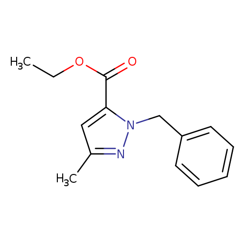 ethyl 1-benzyl-3-methyl-1H-pyrazole-5-carboxylate