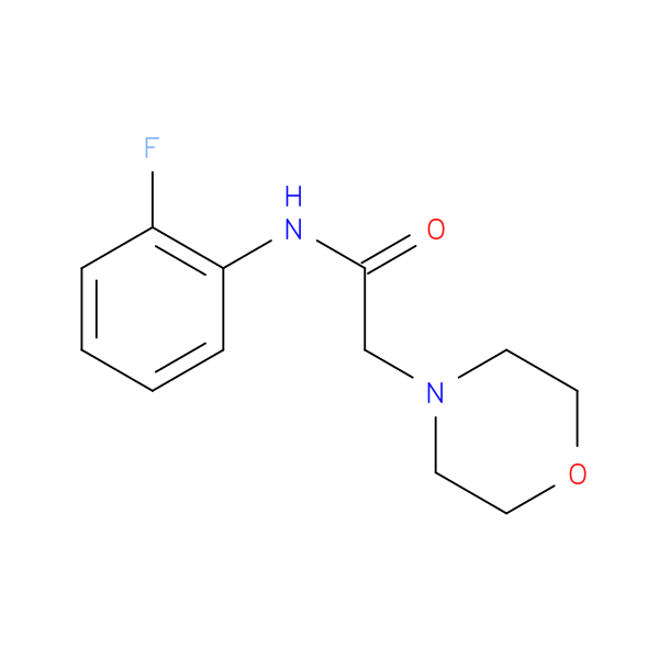 N-(2-fluorophenyl)-2-(morpholin-4-yl)acetamide