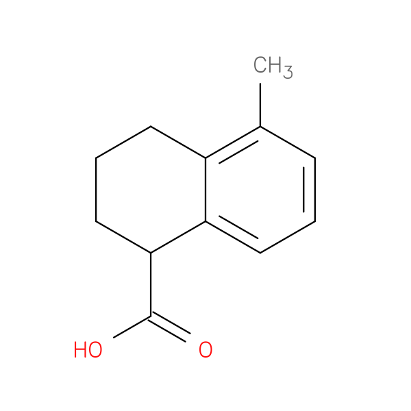 5-methyl-1,2,3,4-tetrahydronaphthalene-1-carboxylic acid