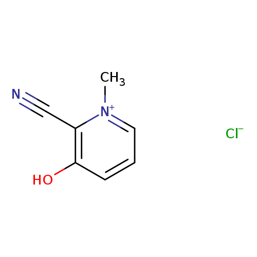 2-Cyano-3-hydroxy-1-methylpyridin-1-ium chloride