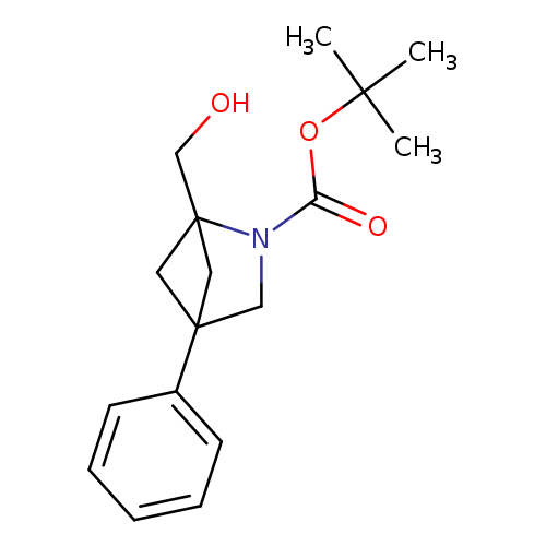tert-butyl 1-(hydroxymethyl)-4-phenyl-2-azabicyclo[2.1.1]hexane-2-carboxylate