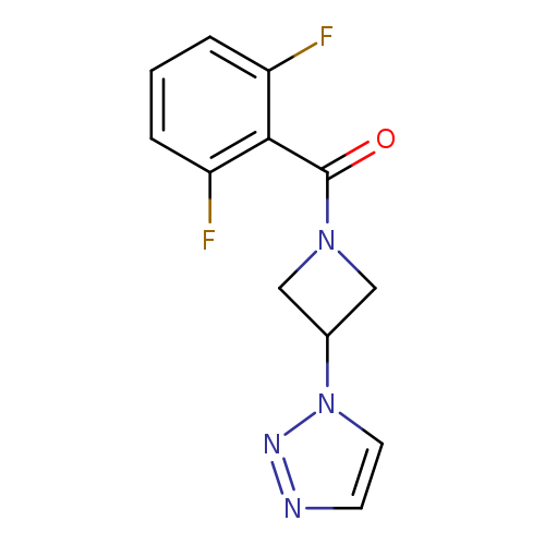 1-[1-(2,6-difluorobenzoyl)azetidin-3-yl]-1H-1,2,3-triazole