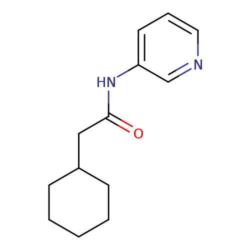 2-cyclohexyl-N-(pyridin-3-yl)acetamide