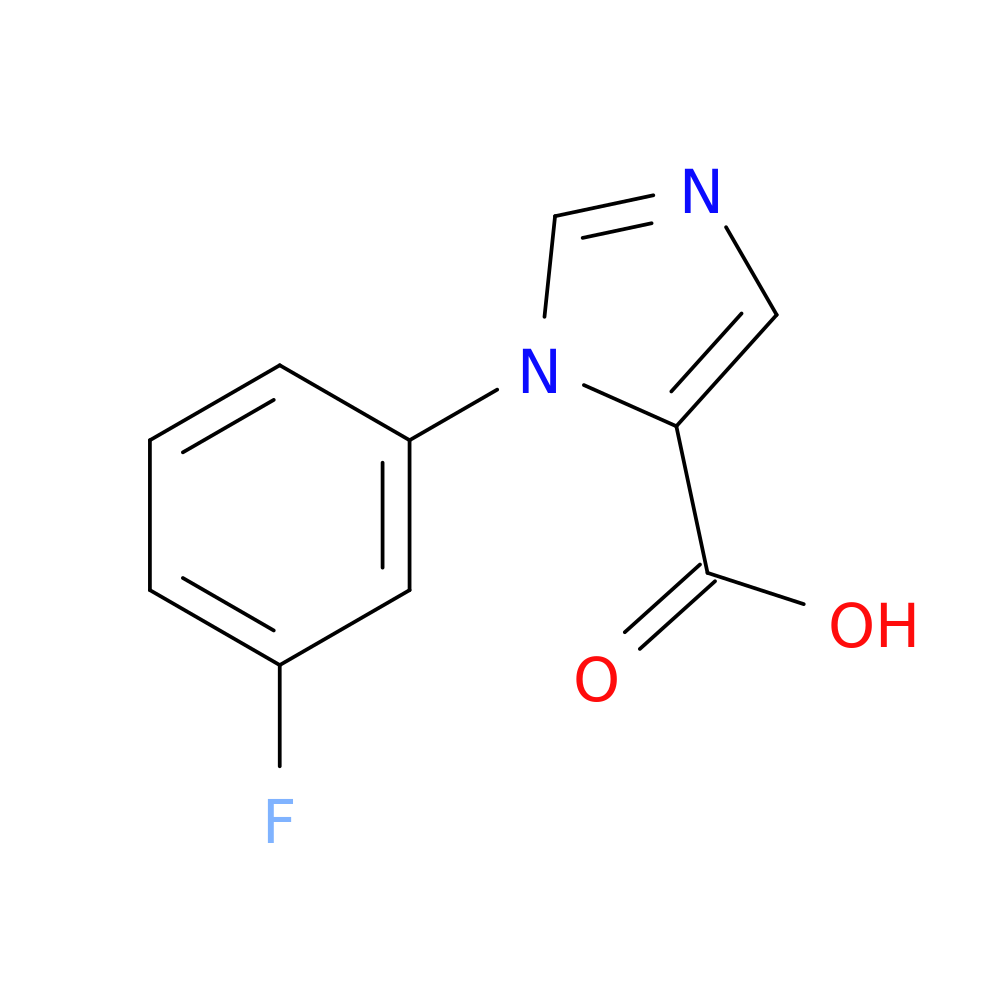 1-(3-Fluorophenyl)-1h-imidazole-5-carboxylic acid
