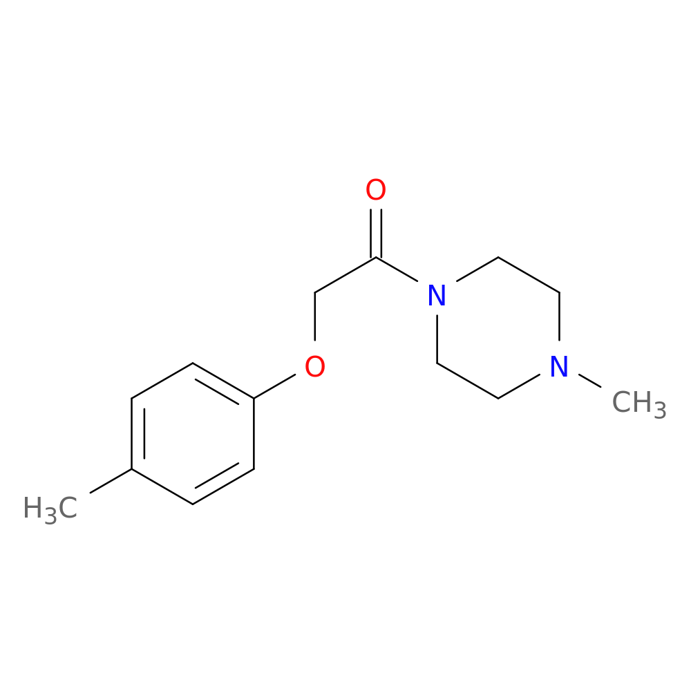 1-(4-Methylpiperazin-1-yl)-2-(p-tolyloxy)ethan-1-one