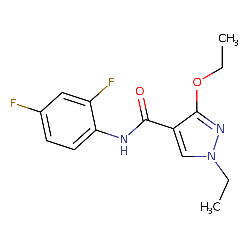 N-(2,4-difluorophenyl)-3-ethoxy-1-ethyl-1H-pyrazole-4-carboxamide