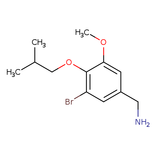 (3-Bromo-4-isobutoxy-5-methoxybenzyl)amine oxalate
