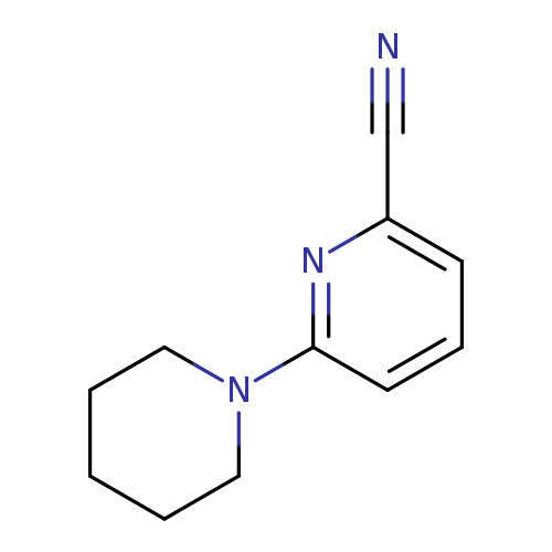 6-(piperidin-1-yl)pyridine-2-carbonitrile