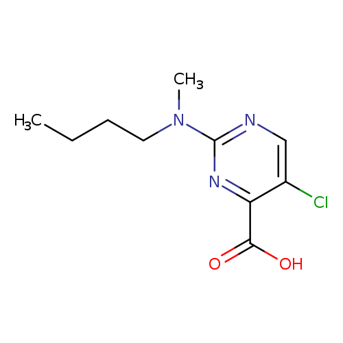 2-[Butyl(methyl)amino]-5-chloropyrimidine-4-carboxylic acid