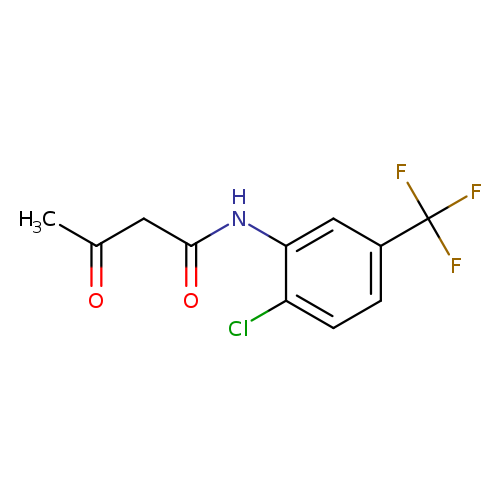 N-(2-Chloro-5-(trifluoromethyl)phenyl)-3-oxobutanamide