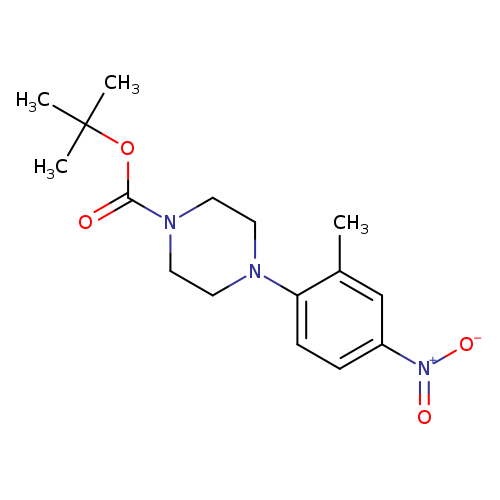 tert-Butyl 4-(2-methyl-4-nitrophenyl)piperazine-1-carboxylate