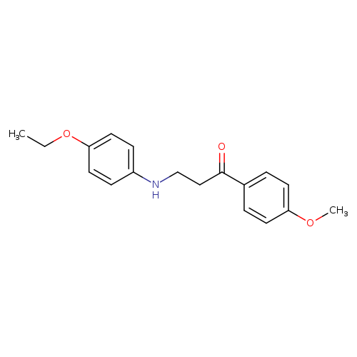 3-((4-Ethoxyphenyl)amino)-1-(4-methoxyphenyl)propan-1-one