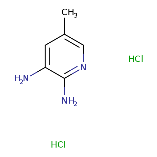 5-methylpyridine-2,3-diamine dihydrochloride