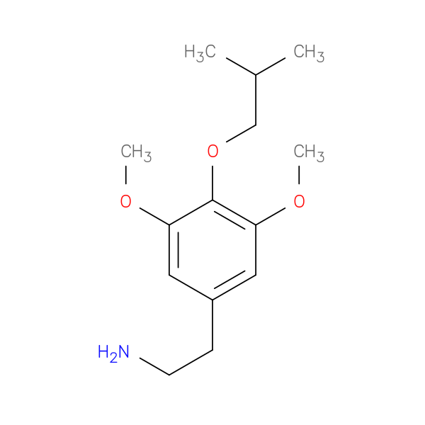 2-[3,5-dimethoxy-4-(2-methylpropoxy)phenyl]ethan-1-amine