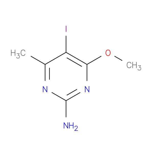 5-Iodo-4-methoxy-6-methylpyrimidin-2-amine