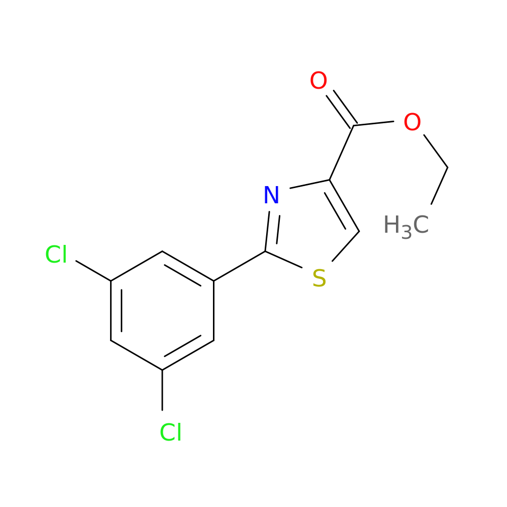 Ethyl 2-(3,5-dichlorophenyl)thiazole-4-carboxylate
