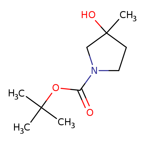 tert-Butyl 3-hydroxy-3-methylpyrrolidine-1-carboxylate