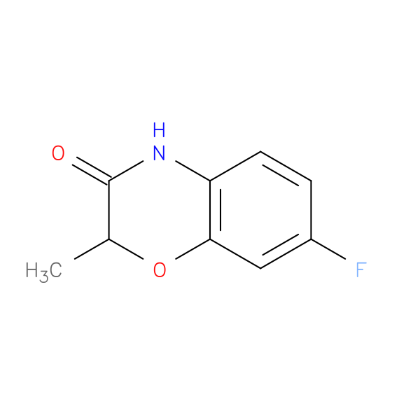 7-FLUORO-2-METHYL-3,4-DIHYDRO-2H-1,4-BENZOXAZIN-3-ONE