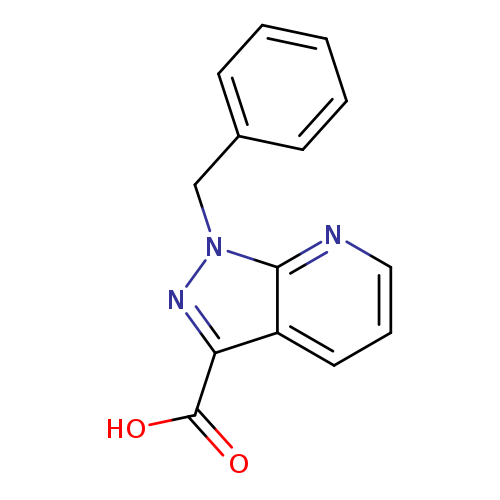 1-benzyl-1H-pyrazolo[3,4-b]pyridine-3-carboxylic acid