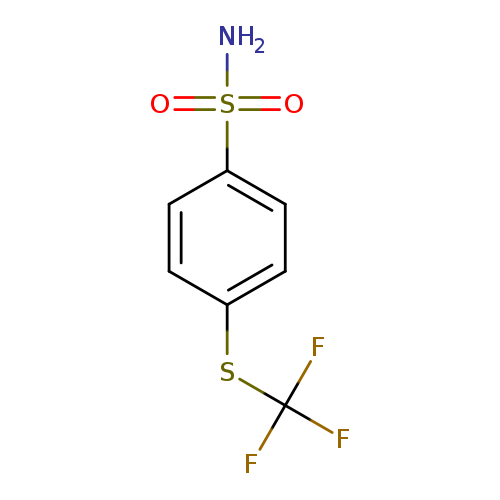 4-[(trifluoromethyl)sulfanyl]benzene-1-sulfonamide