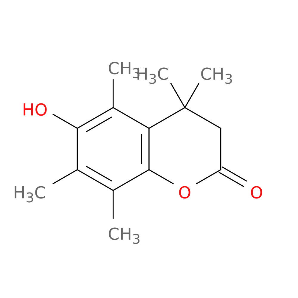 6-Hydroxy-4,4,5,7,8-pentamethylchroman-2-one