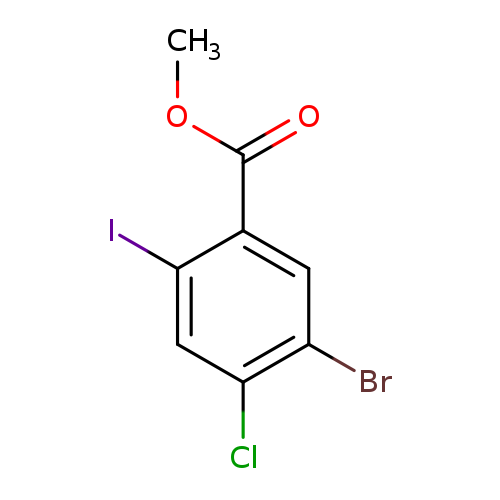5-Bromo-4-chloro-2-iodo-benzoic acid methyl ester