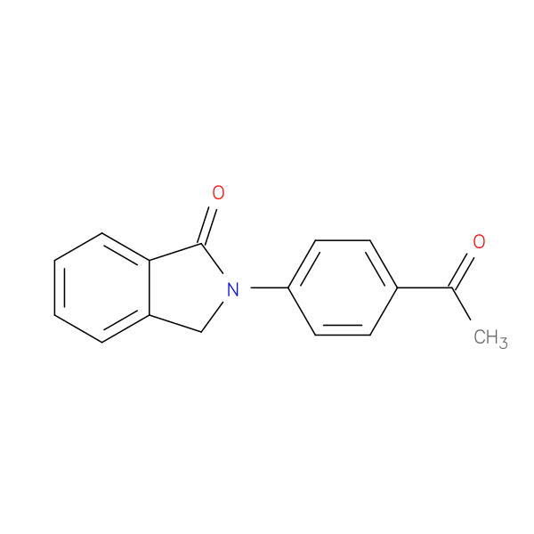 1H-Isoindol-1-one, 2-(4-acetylphenyl)-2,3-dihydro-