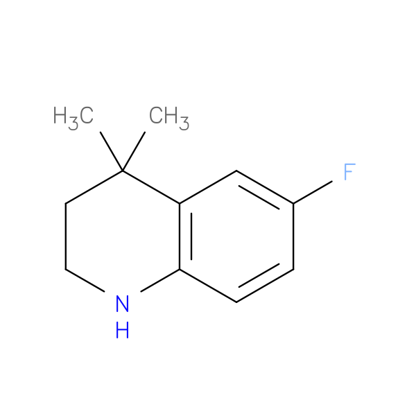 6-Fluoro-4,4-dimethyl-2,3-dihydro-1H-quinoline