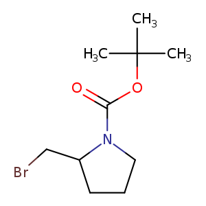 1-Pyrrolidinecarboxylic acid, 2-(bromomethyl)-, 1,1-dimethylethyl ester
