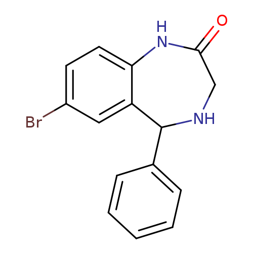 2H-1,4-Benzodiazepin-2-one, 7-bromo-1,3,4,5-tetrahydro-5-phenyl-