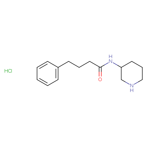 4-phenyl-N-(piperidin-3-yl)butanamide hydrochloride