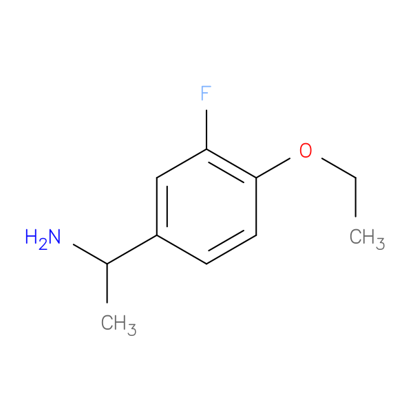 1-(4-Ethoxy-3-fluorophenyl)ethanamine