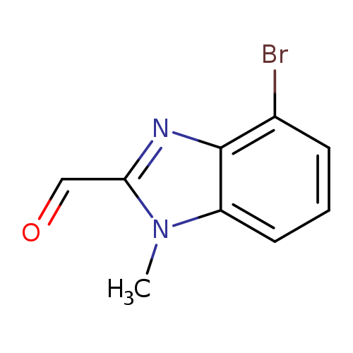 4-bromo-1-methyl-1H-benzo[d]imidazole-2-carbaldehyde