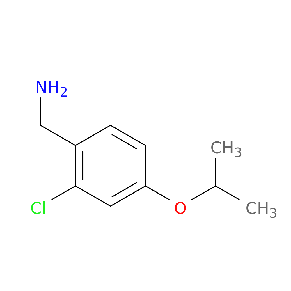2-Chloro-4-isopropoxy-benzylamine